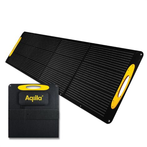 Panneau Solaire Pliable 200W - Réglable pour charge Rapide Aqiila (1/5)