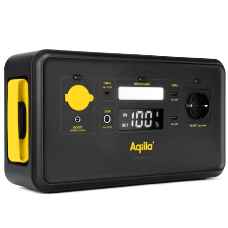 Station Électrique Portable 294Wh-300W Batterie Externe Aqiila (1/5)