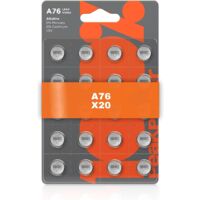 Piles LR44 Lot de 20 - Batteries AG13 A76 1,5V -100%Peakpower
