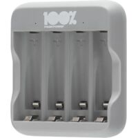Chargeur pour 4 piles AA et AAA 100% PEAKPOWER