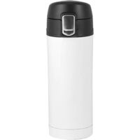 Bouteille Isotherme 300ml Acier Inox - Chaud 6h froid 12h - Blanc