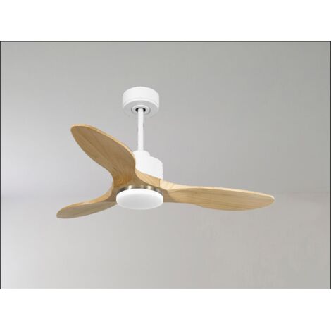 Modulo super déstratificateur d'air avec Lumière laiton et couleur bois idéal de 25 à 40 m² KLDC5P2 WOL1AB (1/5)