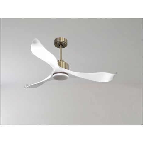 Modulo de KlassFan - Super déstratificateur d'air avec thermostat, chocolat et blanc idéal de 25 à 40 m² KLDC6P4 WIL1CHOC (1/5)