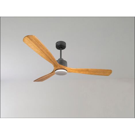 Modulo KlassFan, Super déstratificateur d'air,Lumière,thermostat,gris basalt et blanc 70 à 90 m² ultra efficace KLDC1P4WiL1Bk (1/5)