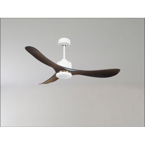 Modulo Latino III - Super destratificateur et ventilateur DC 166 cm Blanc pales gris idéal 30 à 60 m² (1/5)