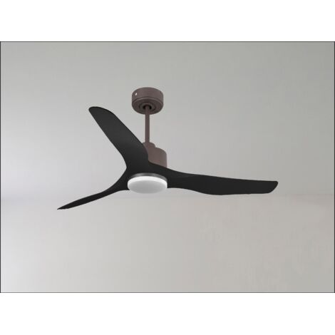 Ouray de Klassfan - Ventilateur de plafond et destratificateur moteur DC basalte pales bois sombre 30 à 50 m² OurayDC1P7Dw152 (1/5)