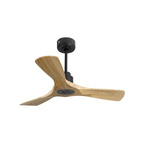 Tenerife Ring - Super destratificateur et ventilateur DC 106 cm noir pales bois clair idéal 10 à 20 m² (1/5)