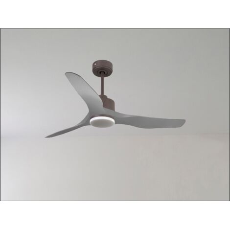 Ouray de Klassfan - Ventilateur de plafond et destratificateur moteur DC Blanc pales bois sombre 45 à 55 m² OurayDC4P7Dw178 (1/5)