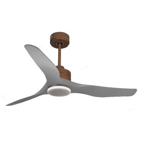 Modulo de KlassFan - Super déstratificateur d'air,avec Lumière Chrom et noir idéal pour 70 à 90 m² KLDC3P2bkL1ch (1/5)