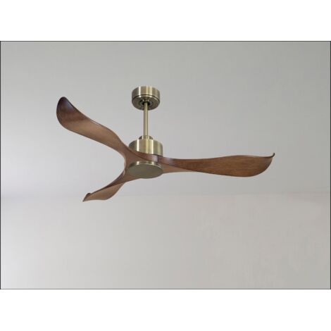 Modulo Low Profile Regular - un ventilateur pour plafond bas , DC 106 cm Blanc pales abs noir Lumière Dimmable 10 à 20 m² (1/5)