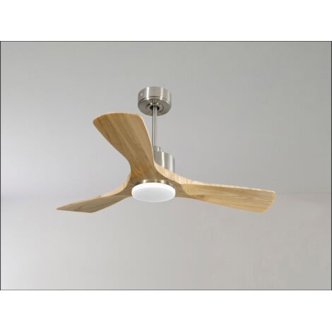 Modulo de KlassFan - ventilateur déstratificateur d'air sans lumière bois clair idéal pour 25 à 40 m² KLDC3P5SW133 (1/5)