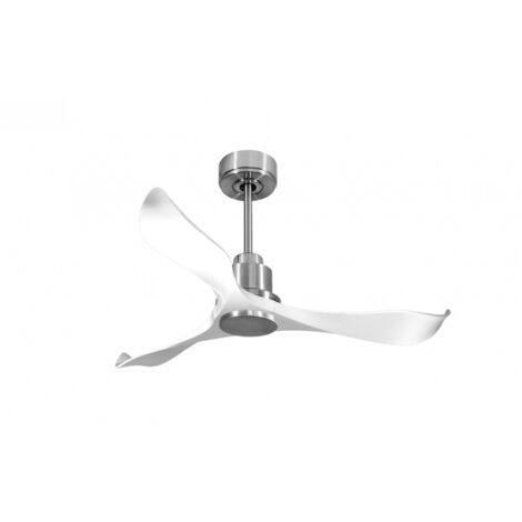 Ventilateur de plafond Sens hiver Ventilateur sans Lumière Argent