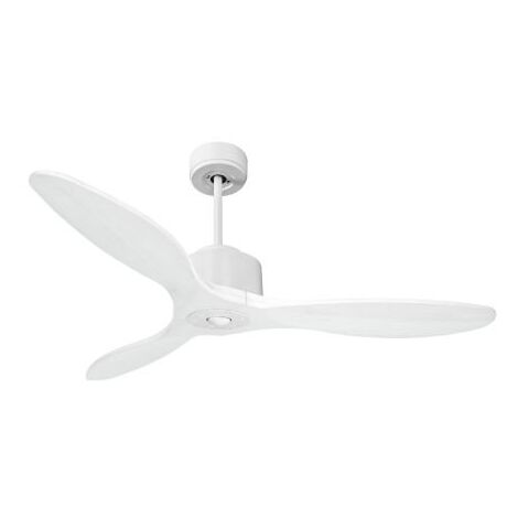 Modulo Regular Ring - Super destratificateur et ventilateur DC 132 cm Blanc pales blanc sans Lumière 25 à 40 m² (1/5)