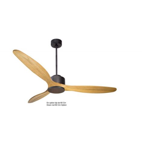 Modulo de KlassFan - Super déstratificateur d'air sans Lumière gris basalt bois clair idéal à partir de  40 m² KLDC1P5SW166 (1/4)