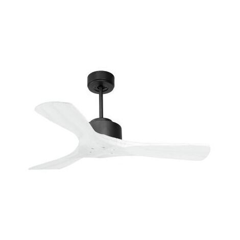 Modulo de KlassFan - Super destratificateur et ventilateur DC 106 cm Gris basalte pales bois blanc sans Lumière 15 à 20 m² (1/5)