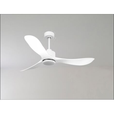 Modulo Regular Ring - Super destratificateur et ventilateur DC 106 cm blanc pales bois blanc sans Lumière 15 à 20 m² (1/5)