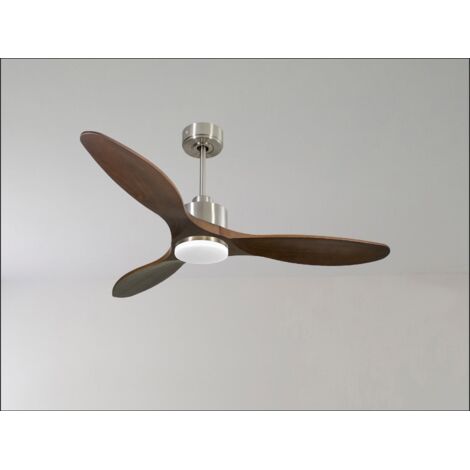 Modulo Latino III - Super destratificateur et ventilateur DC 132 cm chrome pales gris idéal 26 à 40 m² (1/5)