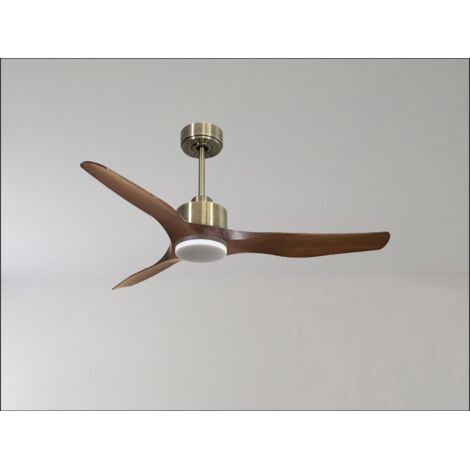 Modulo Low Profile Regular - un ventilateur pour plafond bas , DC 106 cm Noir pales abs noir sans Lumière 10 à 20 m² (1/5)