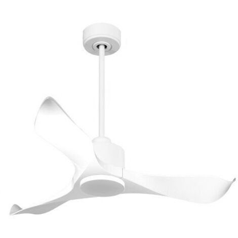 Modulo de KlassFan - Ventilateur de plafond DC sans Lumière Blanc pales blanches, thermostat idéal 10 à 15 m² KlDC4SlimP1Wi (1/5)