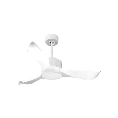 Modulo de KlassFan - Super déstratificateur d'air, blanc avec Lumière idéal pour 40à 60 m² KLDC4P1WiL1Wi (1/5)