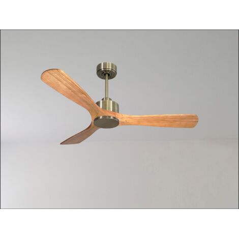Modulo Low Profile Regular - un ventilateur pour plafond bas , DC 127 cm Laiton pales abs marron sans Lumière 20 à 40 m² (1/5)