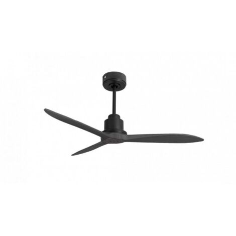 Tenerife Ring - Super destratificateur et ventilateur DC 132 cm Gris basalte pales bois noir sans Lumière 25 à 35 m² (1/4)