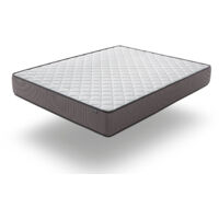 Materasso Una Piazza e Mezza 120X190 LOIRA, Alto 22 CM, Schiuma Adattiva, Ergonomico. Fermezza equilibrata