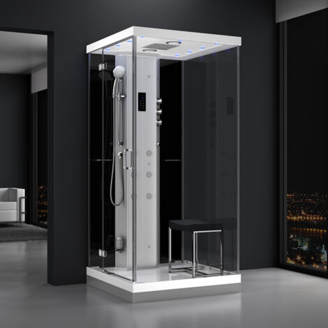 Cabine hammam 100 x 100 URBAN GAUCHE N1