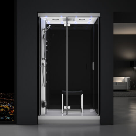 Cabine hammam 120 x 90 URBAN GAUCHE N3