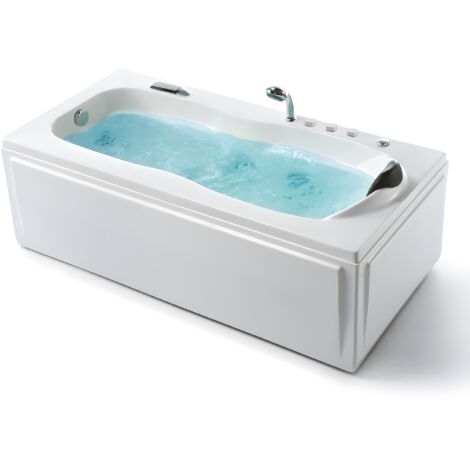 Baignoire balnéo rectangulaire 170x80 cm ANGEL GAUCHE ICONFORT