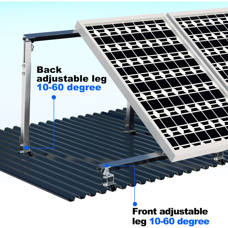 SUPPORTO PER MODULO solare montaggio per centrale elettrica a balcone SUPPORTO PER MODULO solare montaggio per centrale elettrica a balcone