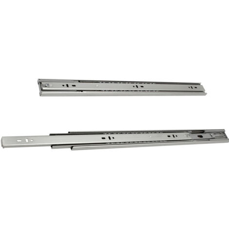 SWANEW Guide per cassetti Guide Softclose per carichi pesanti Guide ad estrazione totale 45 mm 250 mm 2 pezzi (1/5)
