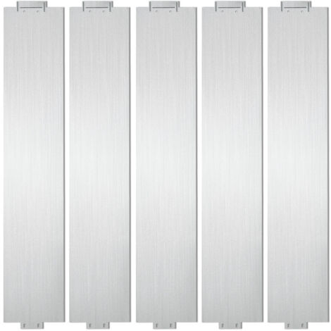 Bordo erboso Recinzione da giardino Prodotti metallici Protezione dalle lumache Bordo falciante Bordo massiccio 100x18 cm 45 m (1/5)