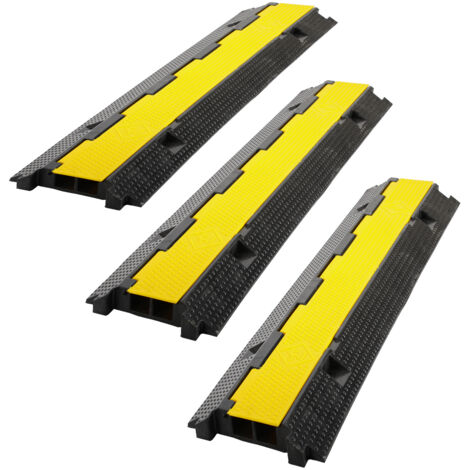 SWANEW 3 pezzi cavo ponte 2 canali protezione antiurto canale cavo 100cm tunnel cavo (1/5)