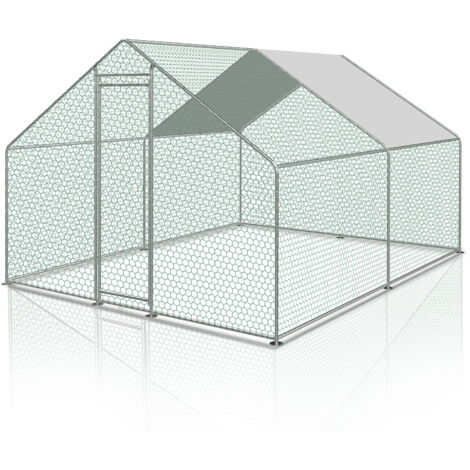 SWANEW Stalloni intelligenti di pollaio coop -gust -range recinzione 3x4x2m involucro gratuito aviario piccolo animale stabile allevamento animale (1/5)