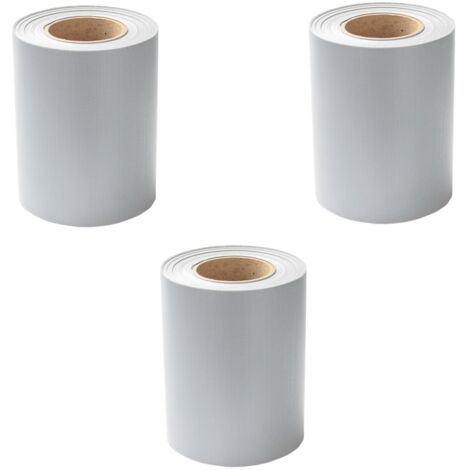 SWANEW Strisce privacy, PVC, strisce paravento, tappeto a doppia asta 70mx3 grigio chiaro (1/5)