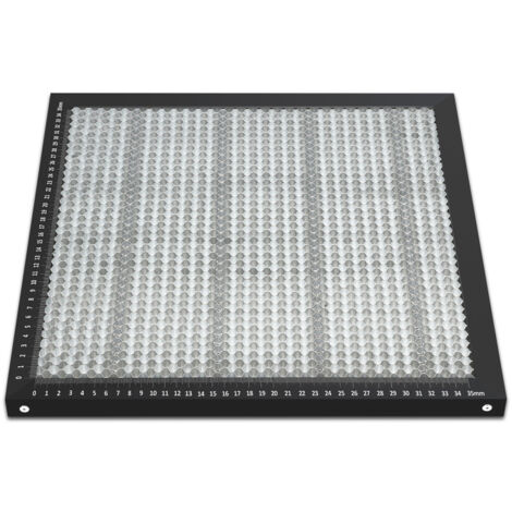 SWANEW Tavolo da lavoro a nido d'ape Tavolo da lavoro per macchina per incisione laser Pannello a nido d'ape in lega di alluminio 400 x 400 x 22 mm (1/5)