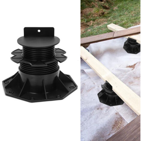 Piede d'appoggio 60-140 mm 100 pezzo per terrazza a piastrelle o pavimento