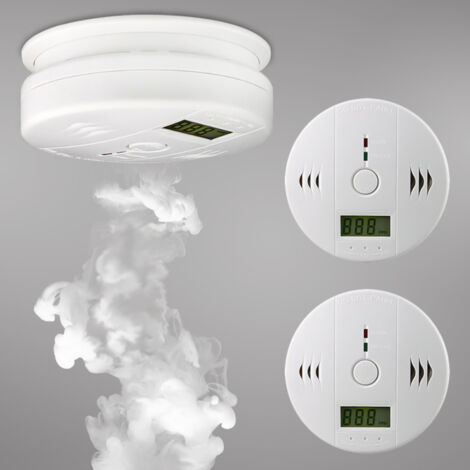 Randaco Rilevatore di fumo 3x rilevatori di fumo Negozio Rilevatore di gas Rilevatore di fumo Rilevatore di fuoco Aree di ricezione Rilevatore di fuoco (1/5)