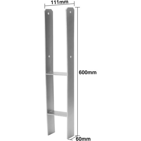 Alberts 204938 Ancoraggio A Terra Da Avvare, Zincato A | WhichOne - Foto 2