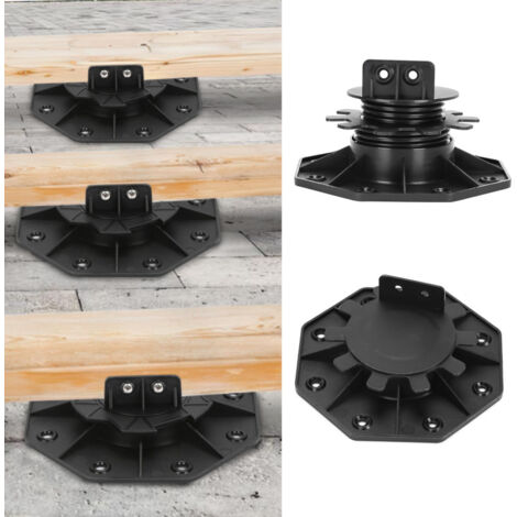 Randaco Piede d'appoggio 30-60 mm 100 pezzo per terrazza a piastrelle o pavimento