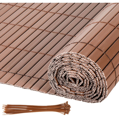 SIMPVALE 1 tenda floreale per balcone, soggiorno, cucina, larghezza 140 cm (marrone 509#, altezza 145 cm