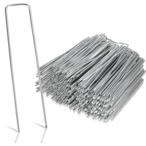 Kit 100 Picchetti Di Ancoraggio E Ferma Tubo Ala Gocciolante Da 16 E 20 Mm Per Irrigazione A Goccia Automatica Di Orto Piante E Giardino Made In It 86689760