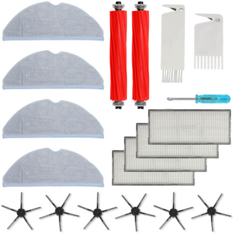 SWANEW Kit di accessori per Xiaomi Roborock S7 Parti di ricambio spazzola principale filtri Hepa spazzole il (1/5)