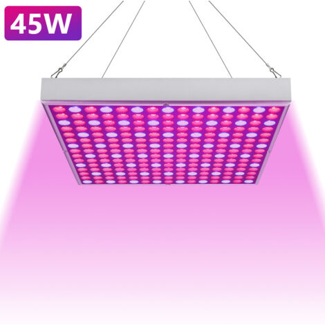 SWANEW Lampade per Piante 45w Grow Led Coltivazione Indoor Idroponica Lampada Crescita Luci Piante Illuminazione di Pannello per Luminosa Led per Piante