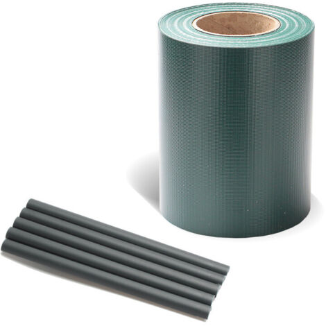 SWANEW Schermo per la privacy del giardino resistente alle intemperie Recinto del giardino PVC verde 70mx19cm (1/5)