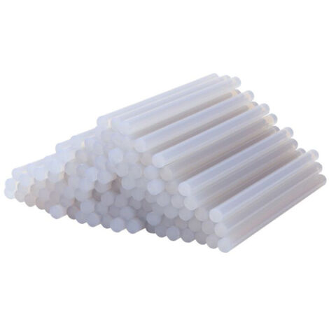 SWANEW 110 pz Stick di colla a caldo Ø11 mm, 11 x 190 mm Stick di colla a caldo trasparente per piccole pistole per colla a caldo, fai da te, artigianato, hobby (1/5)