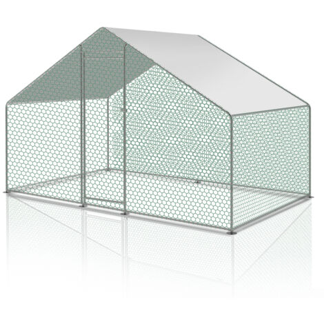 SWANEW Stalloni intelligenti di pollaio coop -gust -range recinzione 3x2x2m involucro gratuito aviario piccolo animale stabile allevamento animale (1/5)