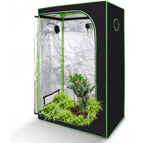 Randaco Grow Tenda Grow Box Serra Tenda per piante da interno 120 x 60 x 180 CM