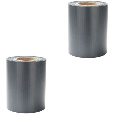 SWANEW Strisce privacy, PVC, strisce paravento, tappeto a doppia asta 70mx2 Grigio (1/5)